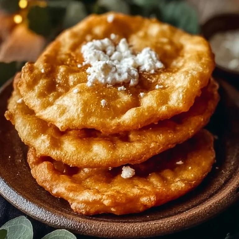 Freshly made Navajo Fry Bread served with toppings