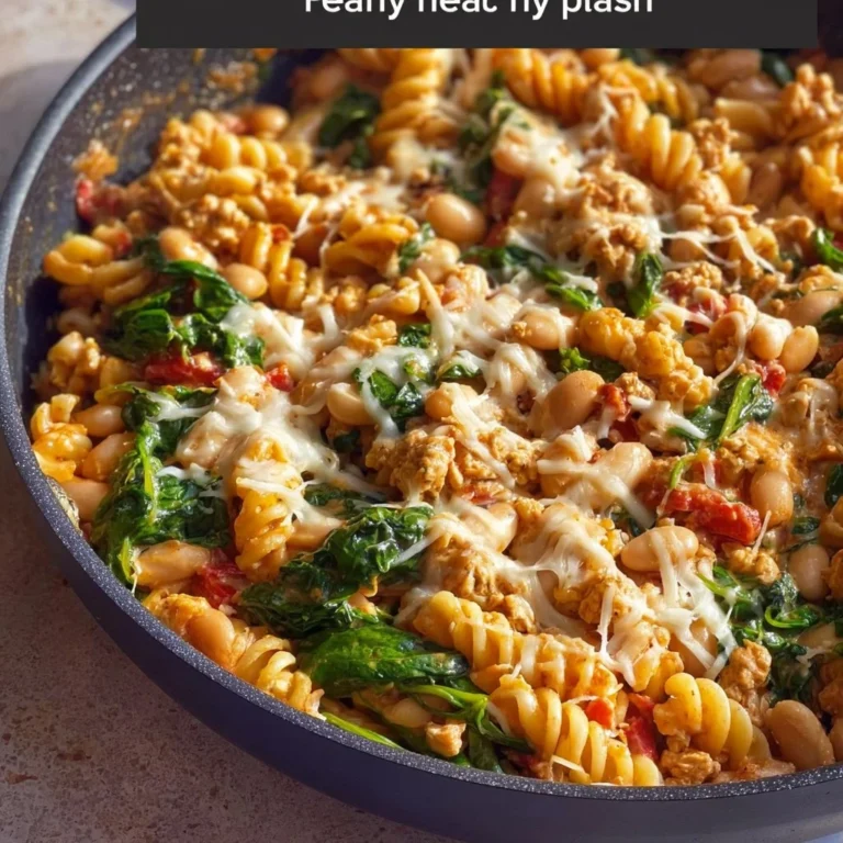 Healthy ground turkey pasta recipe for a nutritious meal