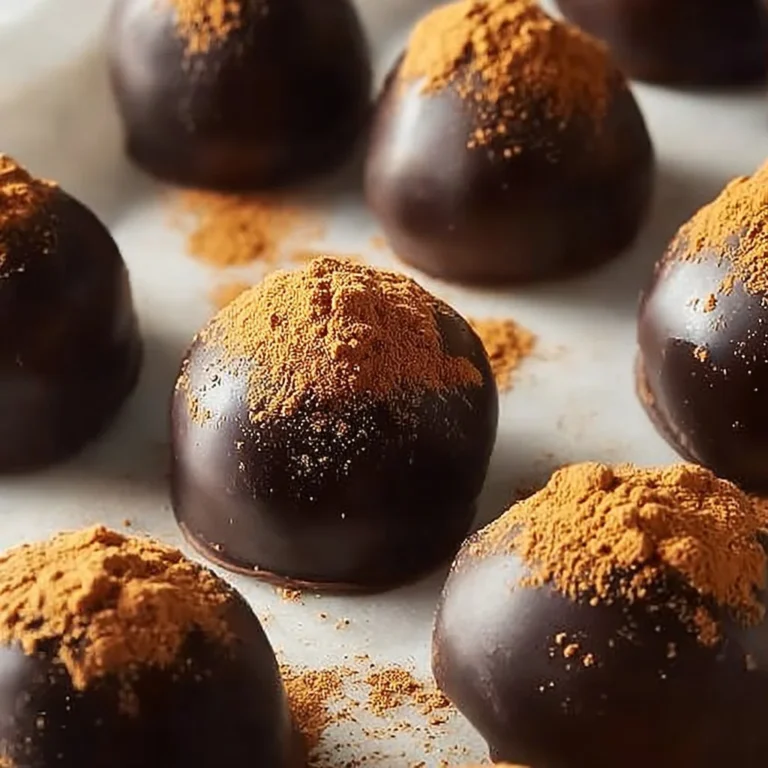 Delicious pumpkin spice chocolates in a decorative box.