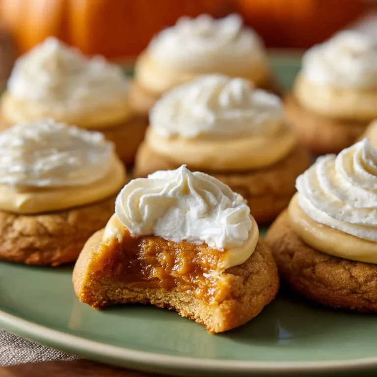 Delicious Thanksgiving pumpkin pie cookies on a festive plate.