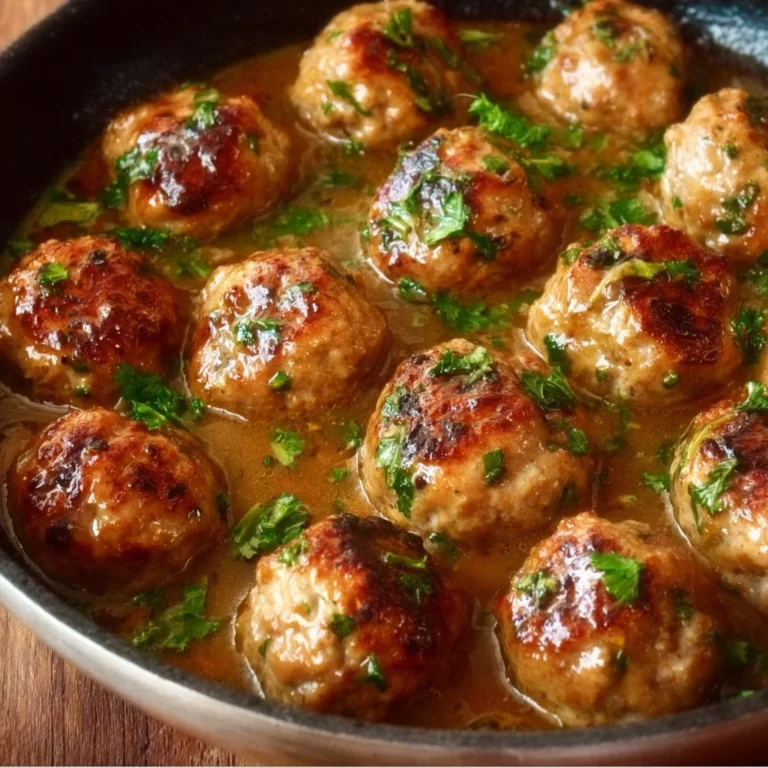 Thanksgiving turkey meatballs served on a festive table
