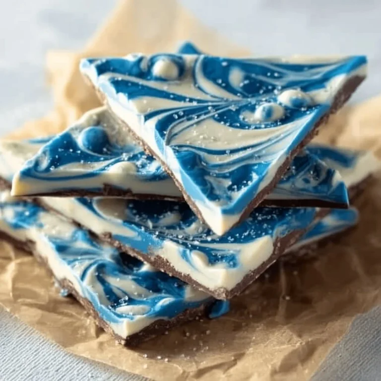Festive Hanukkah chocolate bark with colorful toppings for holiday celebrations.