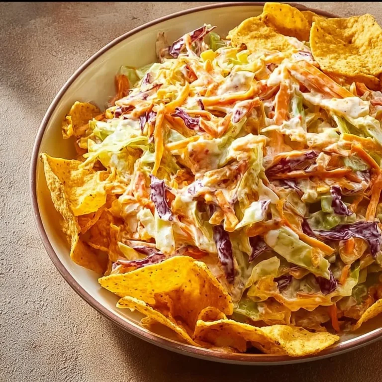 Frito Cowboy Cabbage dish featuring crunchy toppings and colorful ingredients