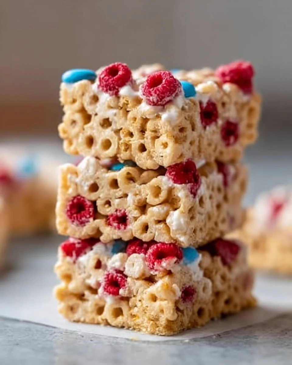 Delicious homemade 3-ingredient cereal bars ready for a healthy snack.
