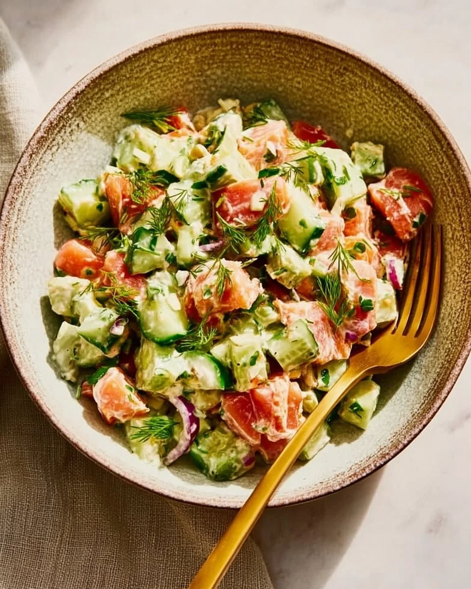 Jennifer Aniston Salad featuring orzo, fresh ingredients, and vibrant flavors.