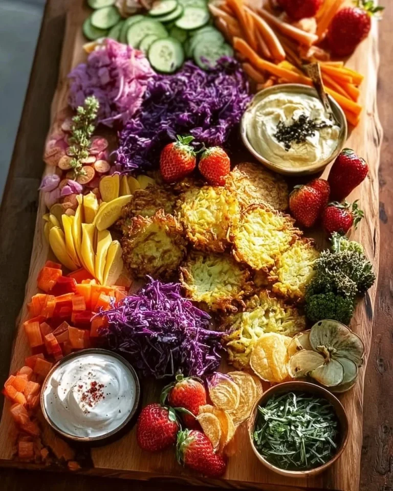 Delicious variety of latke toppings for a festive latke toppings board