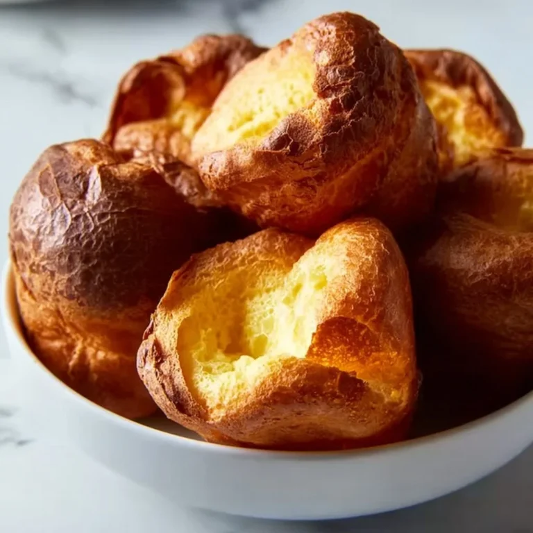 Perfectly fluffy popovers fresh out of the oven, golden and airy.