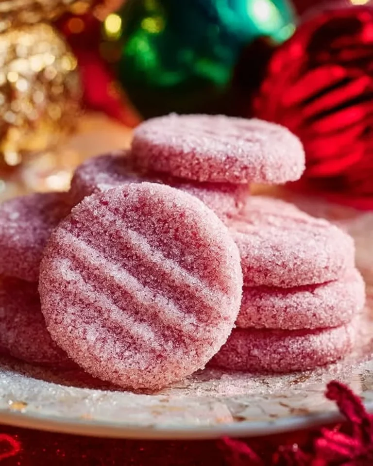 Sugar Plum Fairy Cookies decorated for the holidays, ready in 10 minutes.
