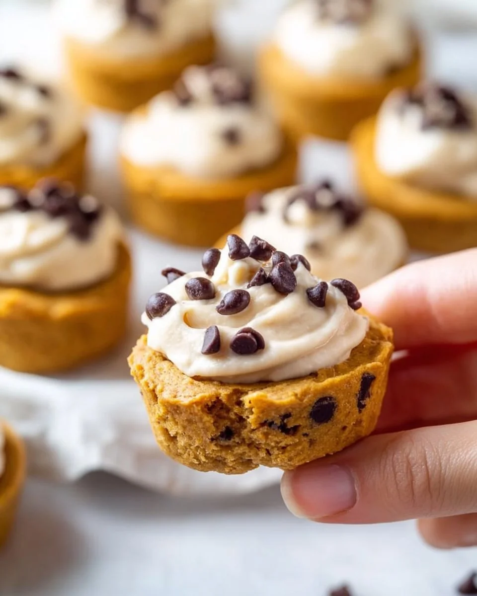 Baked Pumpkin Chocolate Chip Cookies on a cooling rack