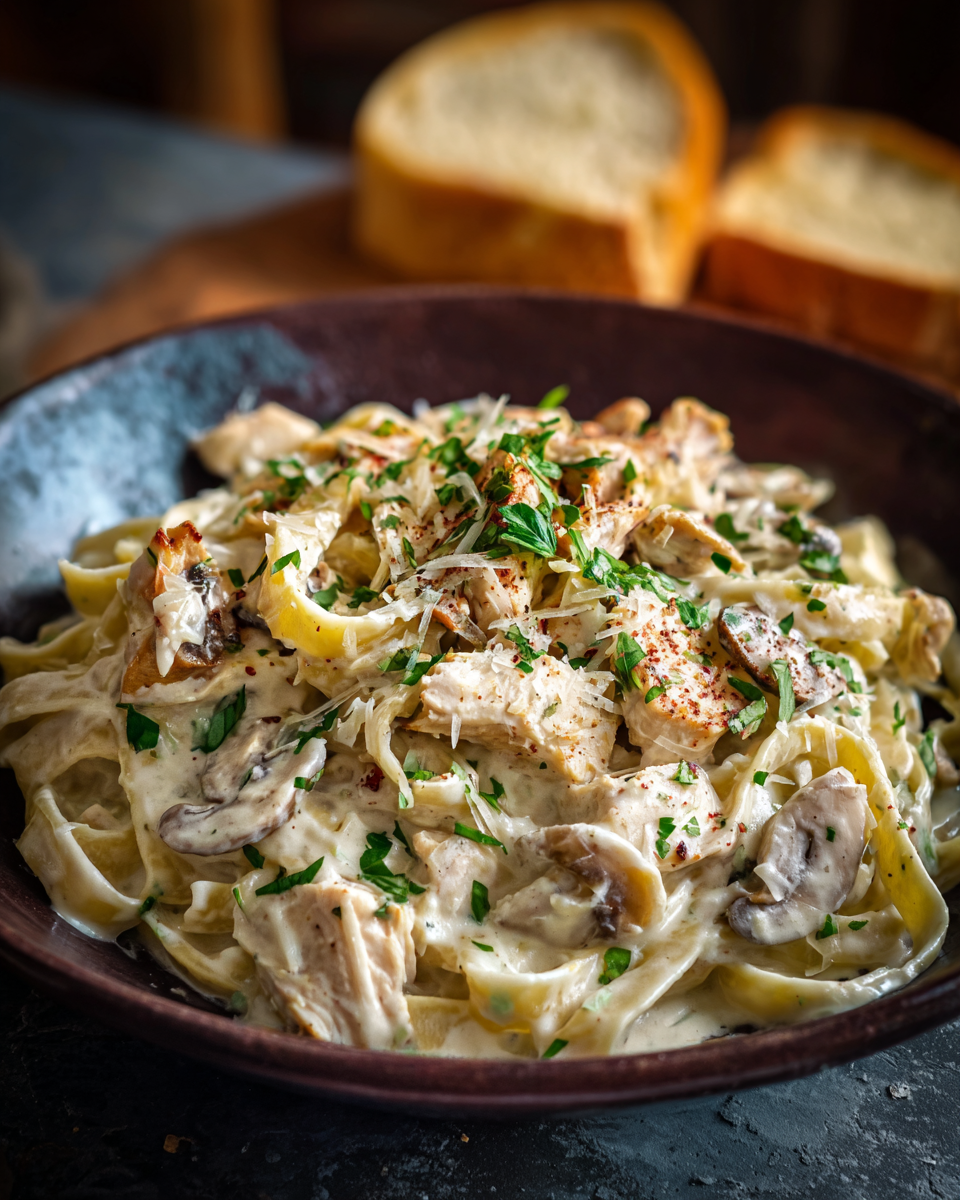 Chicken Fettuccine Alfredo