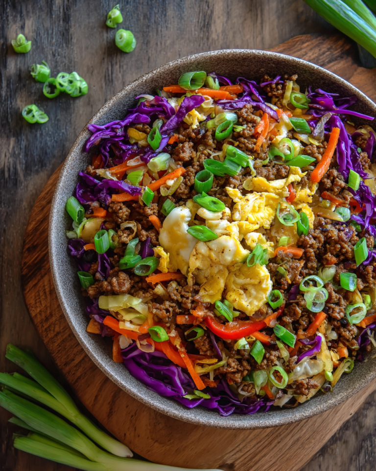 Easy Egg Roll in a Bowl (Low-Carb Recipe)