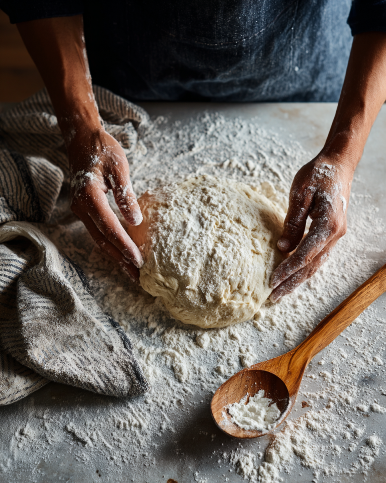 make Homemade Pizza Dough from scratch