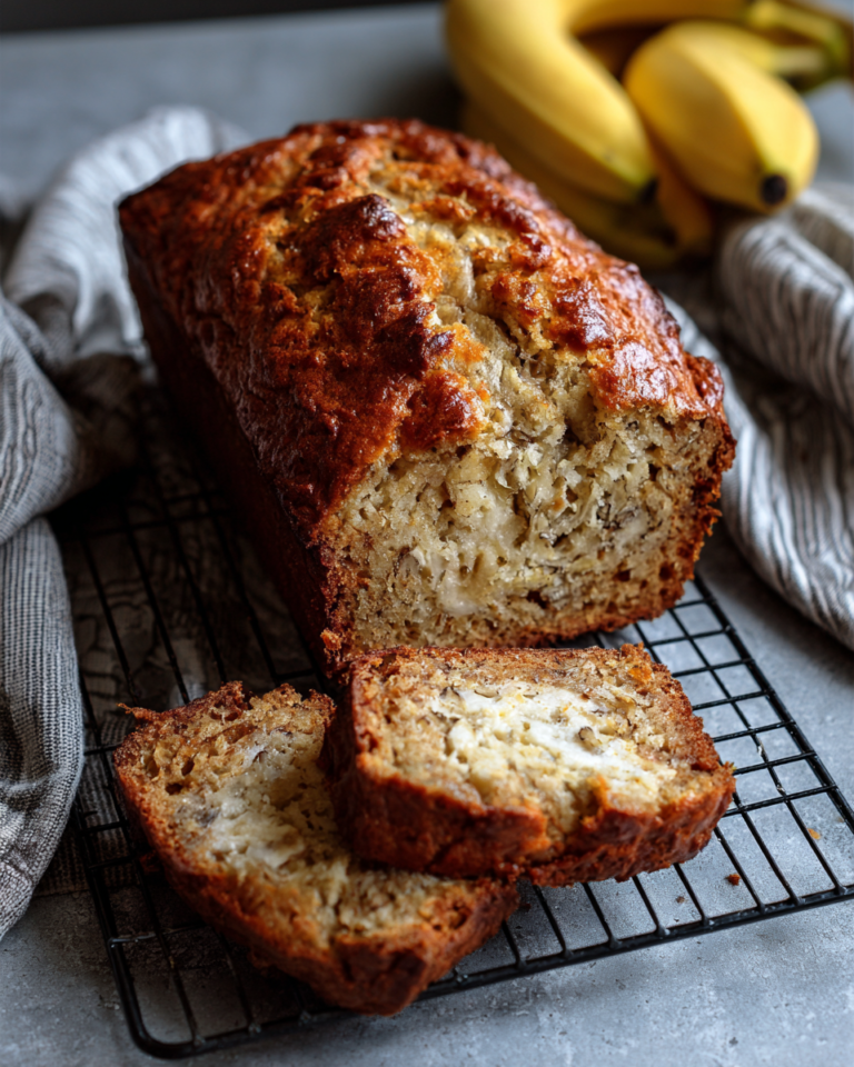 Moist Banana Bread Recipe