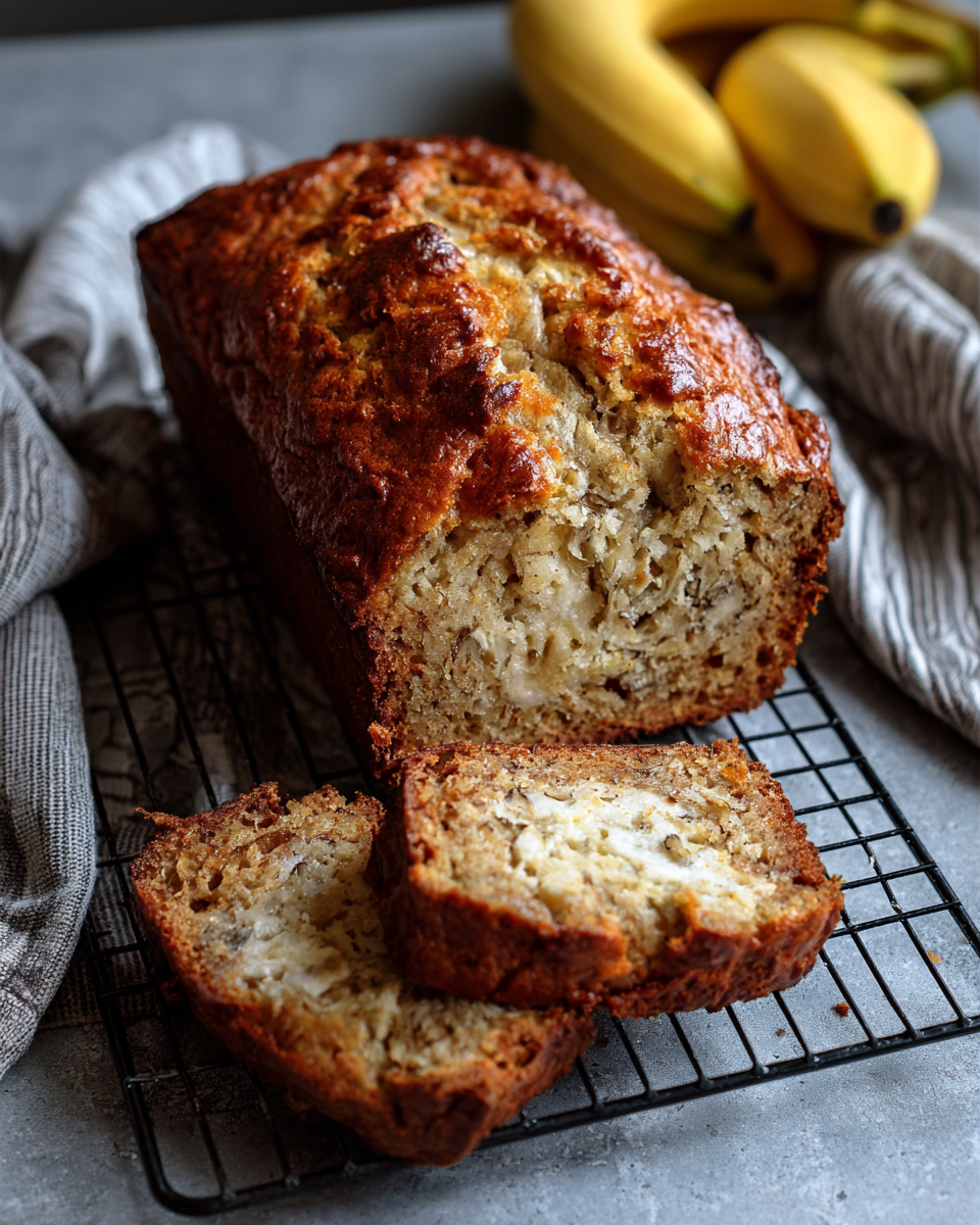 Moist Banana Bread Recipe