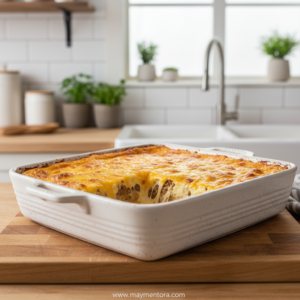 cheesy-sausage-breakfast-casserole---easy-egg-bake-recipe-_feature
