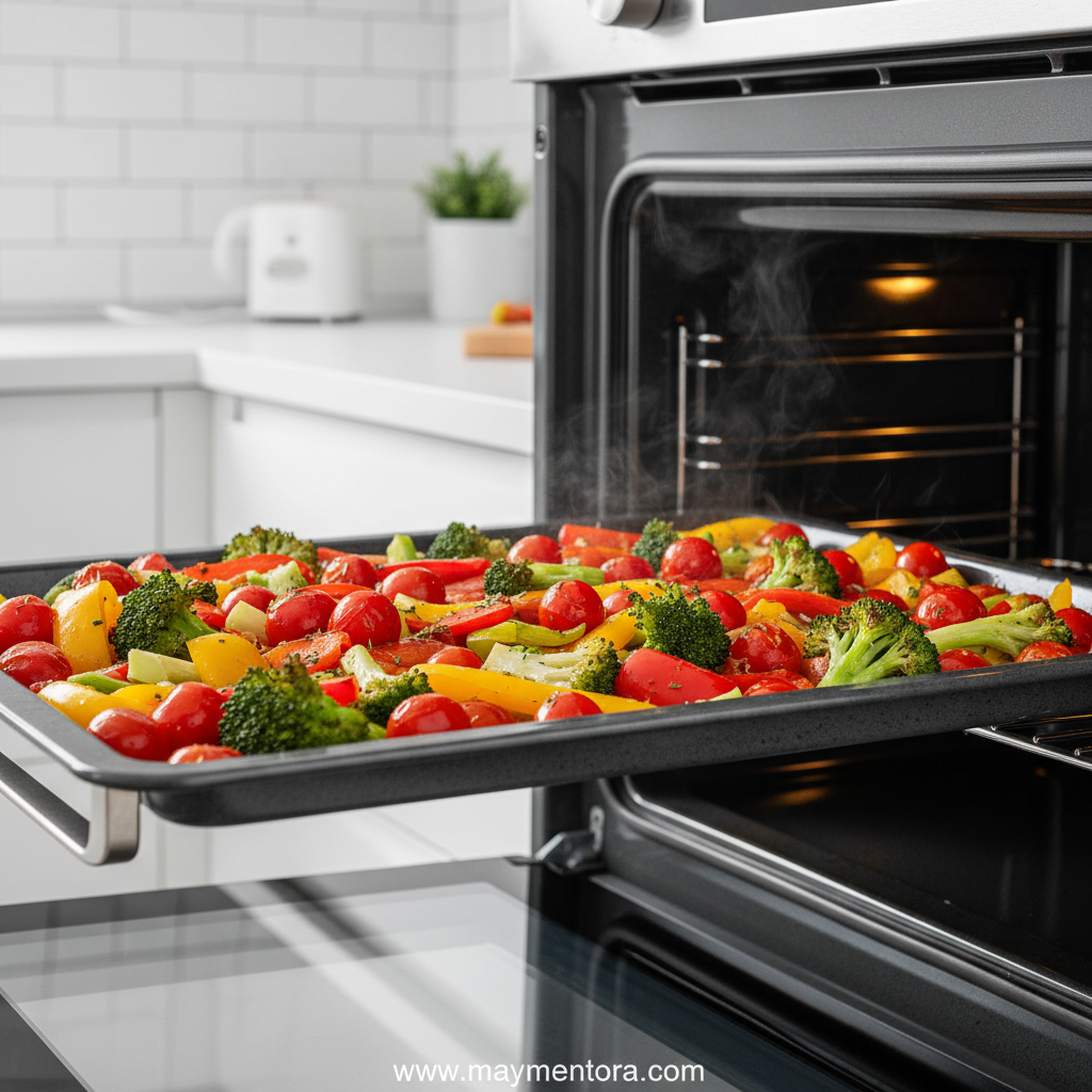 Cooking Italian dinner preparations