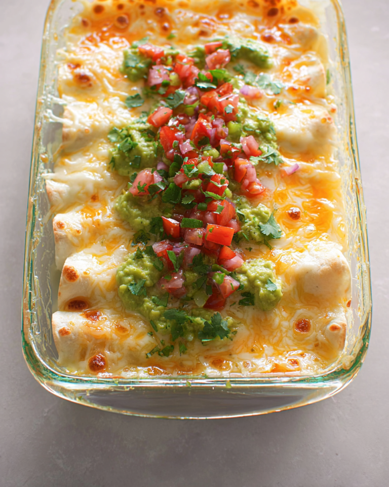 Easy White Chicken Enchiladas Recipe
