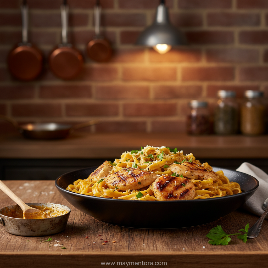 cowboy-butter-chicken-pasta-recipe--easy--creamy-and-flavorful---k-popkitchen_feature