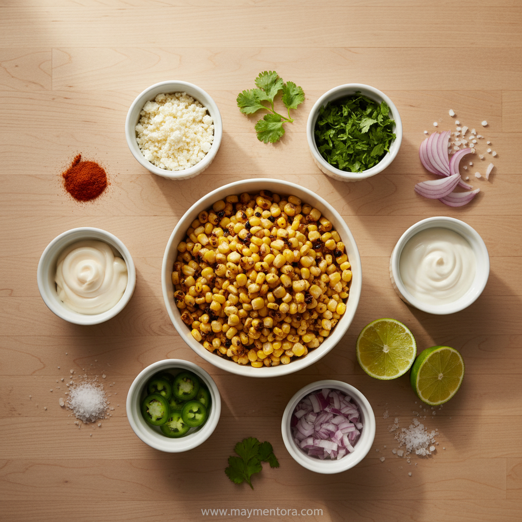 Fresh watermelon and ingredients for sorbet